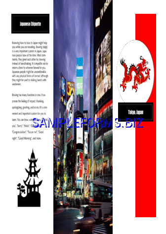 Travel Brochure Example pdf free